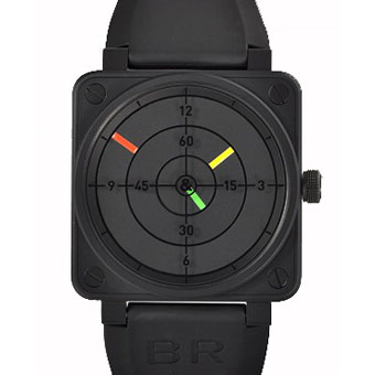 BELL＆ROSS ベル&ロス スーパーコピー BR01-92 RADER ステンレス ブラック 【世界限定500本】